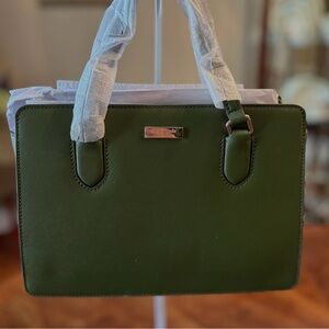 NWT kate spade Reese Laurel Way Saffiano Satchel